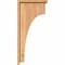 Ekena Millwork Huntington Smooth Corbel w/Backplate, Western Red Cedar, 5 1/2"W x 14"D x 30"H COR06X14X30HUN01SWR - alternate 4